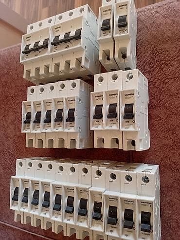 Сейфы: Elektrik qutusu metal ölcüsü 26x14x21 acarlı Simens avtomatlar Makel — 4