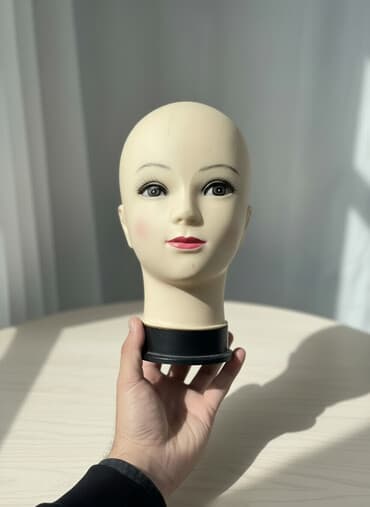 груша манекен бишкек: Голова, Пластик, пластмасса, Кремовый — 2