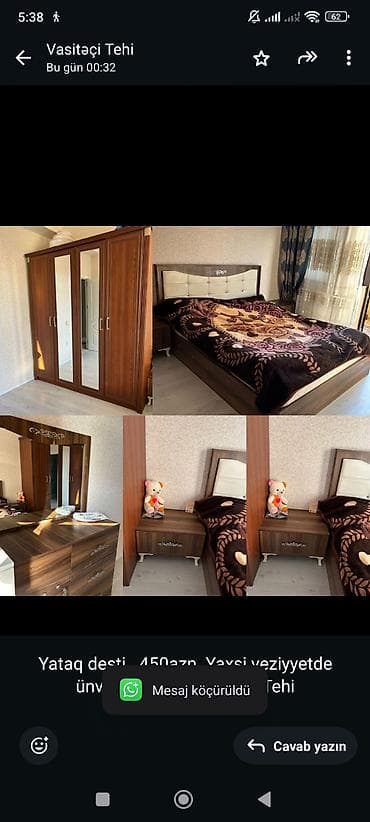 Yataq desti. 450azn. Yaxsi veziyyetde ünvan sumqayit (4256)*Tehi — 1