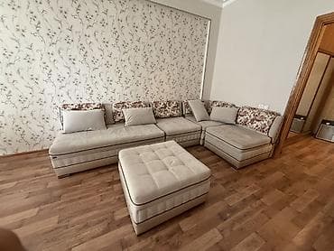 puflar: Modul künc divan dəsti - Tərkibi: L‑şəkilli modul divan və böyük — 2