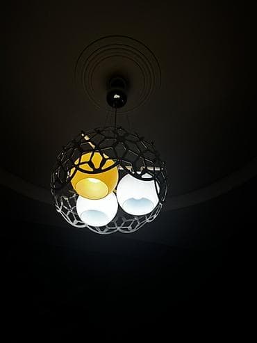 diod lampa: Çılçıraq, 3 lampa, Metal — 2