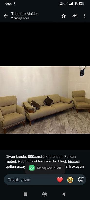 Divan kreslo. 800azn.türk istehsalı. Furkan mebel. Hec bir problemi lalafo.az -da Divan kreslo. 800azn.türk istehsalı. Furkan mebel. Hec bir problemi