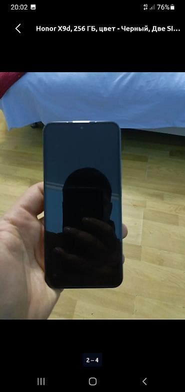 telefon htc: Honor X9d, 256 GB, rəng - Qara, İki sim kartlı — 3