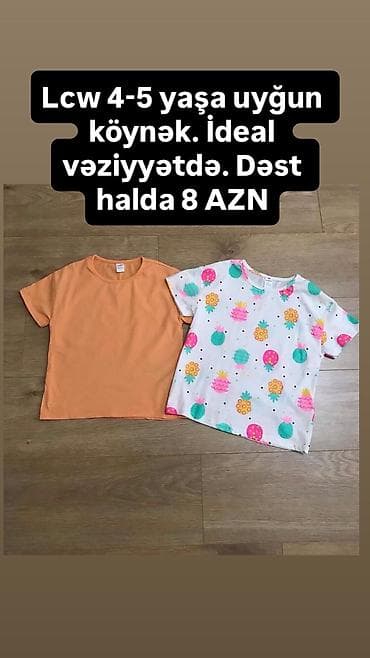 geyimlər donlar: Uşaq dəsti, Qız üçün, 3 - 4 yaş, Next — 5