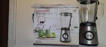 Yoshiro MixMagic M9703GD stasionar blender - Şüşə qab: qalın, şəffaf