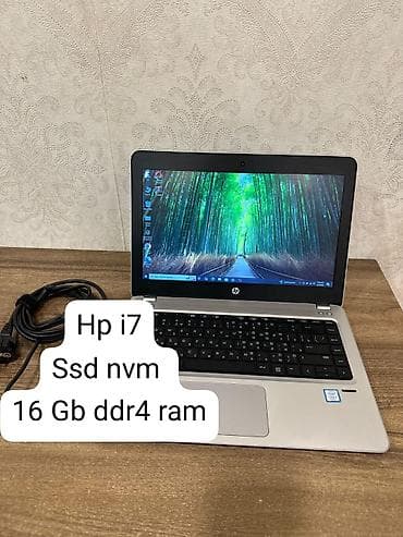HP noutbuk - Prosessor: Intel Core i7 - Yaddaş: 240 GB M.2 NVMe SSD