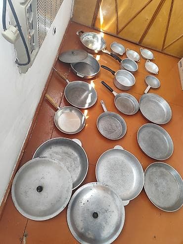 Tava, rəng - Gümüşü, Alüminium