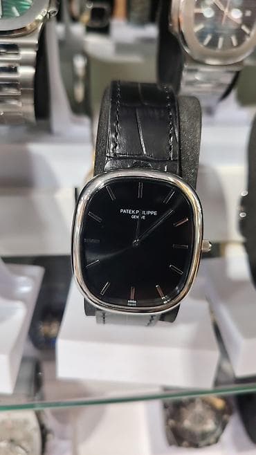 qol saati: Patek Philippe (Geneve) klassik kişi saatı - Korpus: yumru-kvadrat — 5