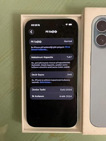 4s iphone: IPhone 16, 128 GB, Mavi, Face ID — 4