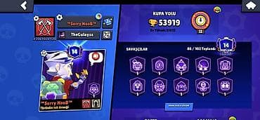 qizil alisi ve satisi: Brawl Stars hesabı – yüksək kuboklu və prestijli - Kupa yolu: 53,919 — 1