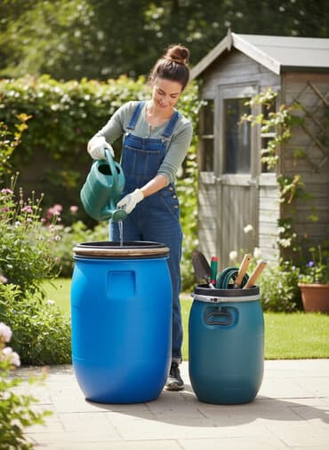 бочка пластиковая 200 литров: Plastik baklar ölçüsü 40 litrə və 20 litrə .Bir dəfə işlənib .Yaxşı — 1