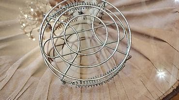 çaylar: Metal tel çaydan/qazan altlığı – dairəvi formasında, çoxhalqalı — 3