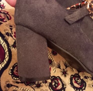 замшевые туфли на платформе: Туфли, Размер: 40, Новый — 6