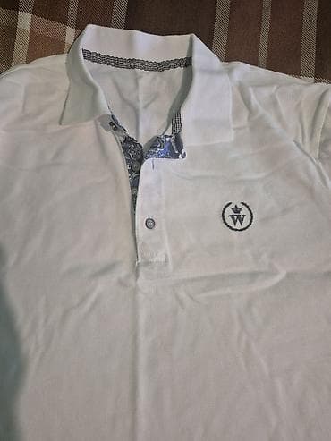 Мужское поло, U.S. Polo Assn, L, цвет - Белый — 1
