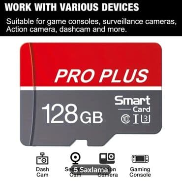 PRO PLUS 128GB microSD/memory card - Yüksək sürətli ötürmə: UHS‑I