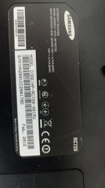 Samsung Rc 728noutbuk üçün orijinal klaviatura lazımdır-alıram -