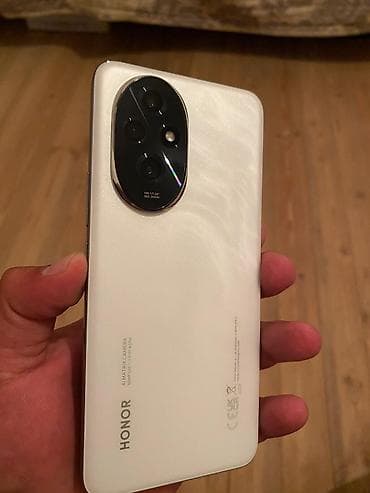 telefon sumqayit: Honor 200 Smart, 256 GB, rəng - Ağ, Barmaq izi, Simsiz şarj, İki sim kartlı — 4