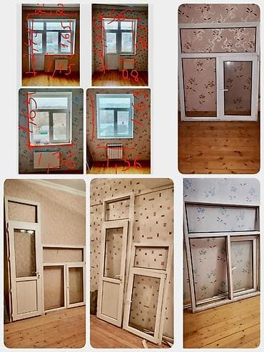 lövhe: Taxta məbəx/otaq qapısı - Material: təbii ağac karkas və üzlük - — 1