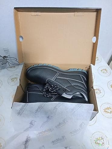 ikinci el suba: Safetoe iş ayaqqabısı – model M-8010B - Rəng: qara - Ölçü: 43 EU / 10 — 3