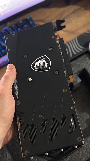 Kompüter ehtiyyat hissələri: Videokart MSI Radeon RX 6600 XT, 8 GB, İşlənmiş — 3