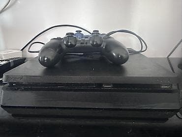 sony dvd: Sony PlayStation 4 Slim oyun konsolu - Model: PS4 Slim - Rəng: Qara - — 1