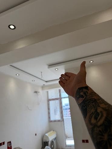 elektrikli: Usta Rəşad – alçipan, molyur və emulsiya işləri - Alçipan tavan və — 2