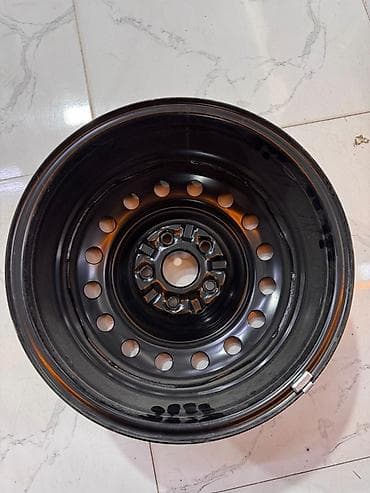 Disklər: Məhsul: HTL dəmir disk (təkər diski) - Material: polad (qara rəngdə) — 2