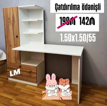 ağıllı lövhə qiyməti: Yazı masası / iş masası ENDİRİMLƏ Qiymət : 142₼ Məhsul yeni və tam — 1