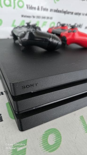 playstation kirayesi: Sony PlayStation 4 Pro 1TB Daxili yaddaş ı+ 5 oyun yazılıb. gəlmədir — 2
