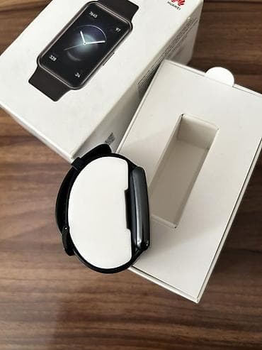 android saat: Yeni, Smart saat, Huawei, Sensor ekran, rəng - Qara — 4