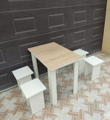 стол стул для кухни: Для кухни, Новый, Прямоугольный стол, 4 стула — 3