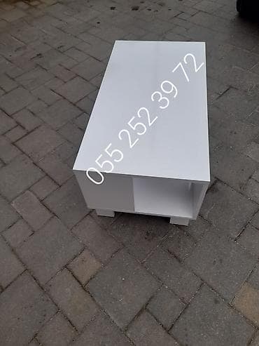 Jurnal masası, Yeni, Açılmayan, Laminat, Kvadrat masa