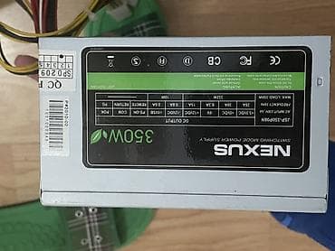 parametrler: Stolüstü PC – Intel Core i5-3330, 8 GB RAM, 256 GB yaddaş Texniki — 4