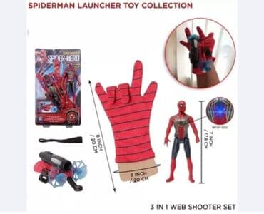 детские футболки 3d: 🕸Hörümcək adam əlcəyi 🥰Uşaqların və böyüklərin əylənəcəyi oyuncaq — 2