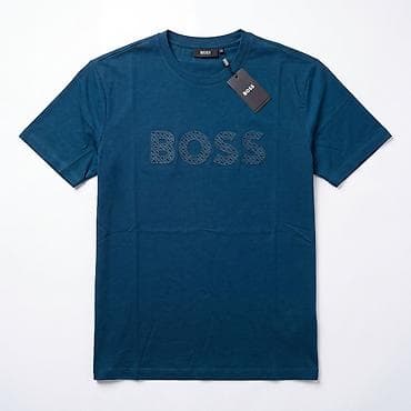 Futbolka, Boss, Standart, rəng - Ağ — 3