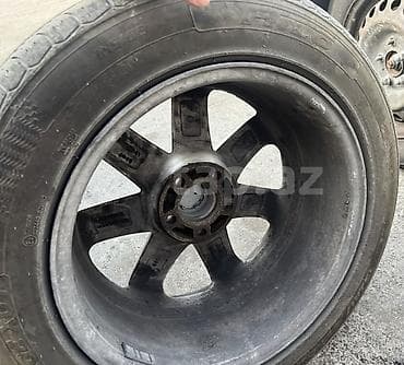 Мототранспорт: Б/у Колесо Mercedes-Benz 225 / 55 / R 17, 5 Болтов — 7