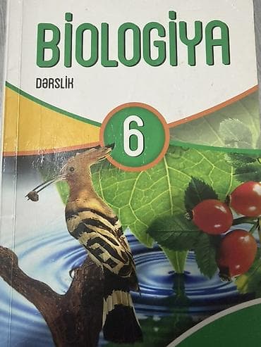 dunya kuboku: Məhsul: “Biologiya – 6” dərsliyi Təsvir: - 6-cı sinif üçün nəzərdə — 1