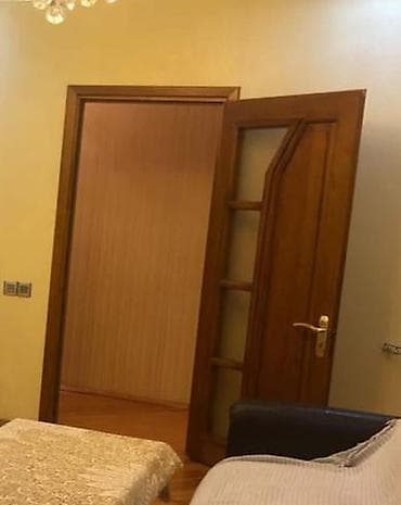 sam: Taxta daxili otaq qapısı ikisi bir yerdə - Material: tam ağac — 1