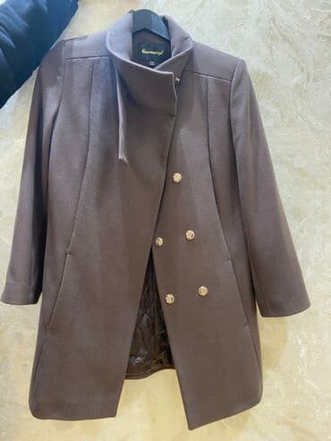 don ikisi bir yerdə: Palto, L, rəng - Qəhvəyi — 2