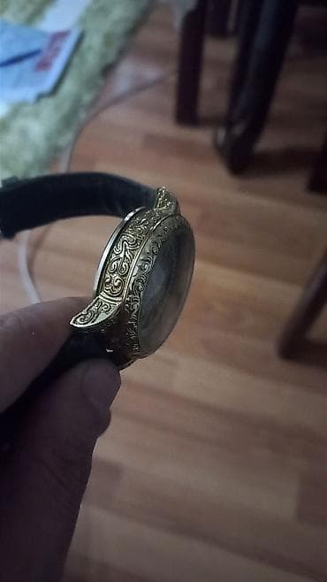 yantar saat: Qol saatı, Patek Phillipe, rəng - Qızılı — 1
