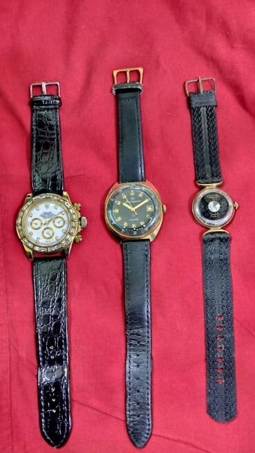 Klassik Saat dəsti, rəng - Qızılı