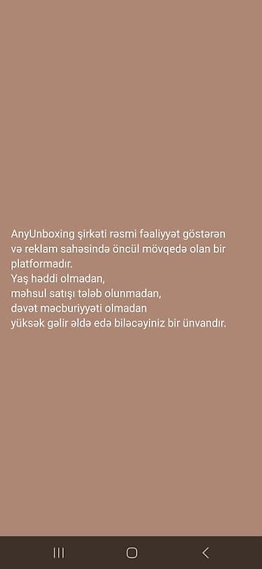 Marketoloq tələb olunur