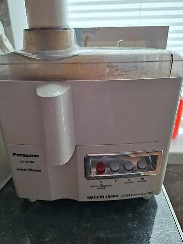 Panasonic MJ-W176P şirəçəkən/blender - Funksiyalar: şirəçəkən və — 1