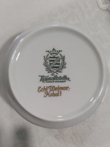 kofe servisi: Qəhvə dəsti, rəng - Göy — 6