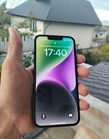 iphone kamera qoruyucu: IPhone 14, Qara, Face ID — 1