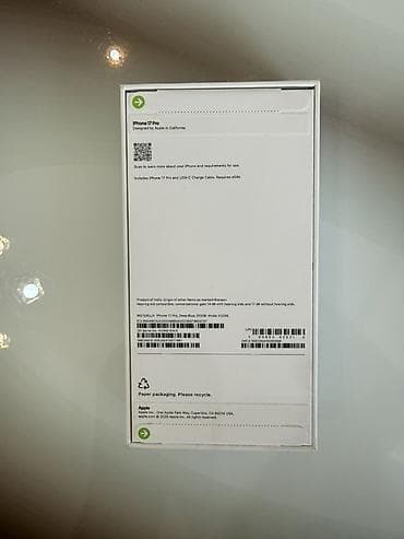 iphone 12 mini ekran: IPhone 17 Pro, 512 GB, Mavi, Face ID — 2