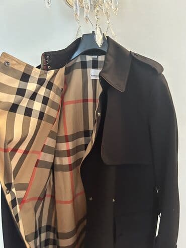 Baş geyimləri: Plaş, Burberry, M, rəng - Qara — 2