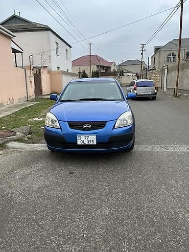 Kia Rio hatchback - Kuzov: 5 qapılı hatchback, mavi rəng - Mühərrik