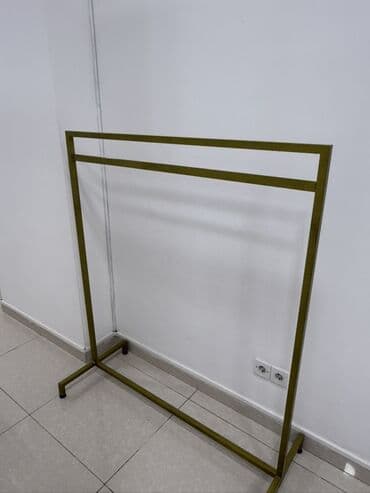 открытая вешалка для одежды: Metall geyim asılqanı – mağaza və ev üçün - Material: möhkəm metal — 3