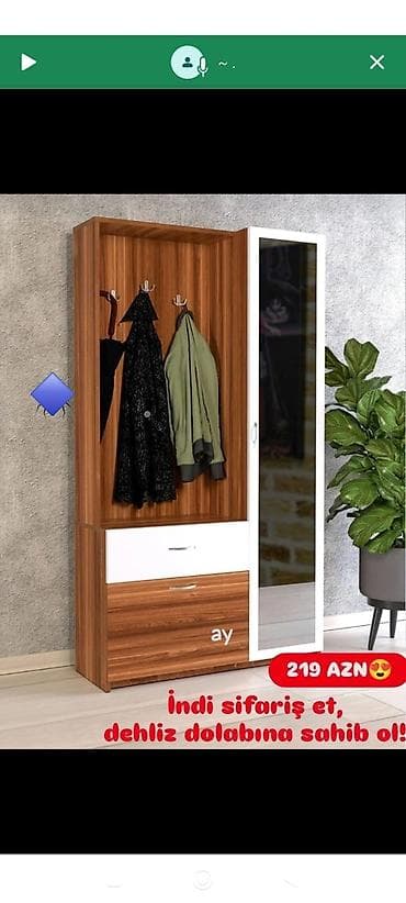 hamam dolabı: Dehliz dolabi — 1